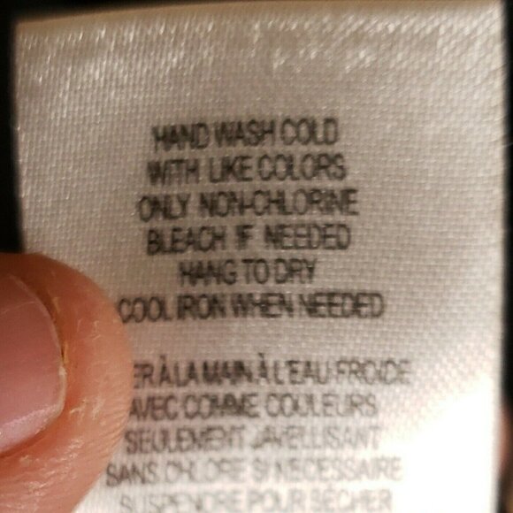 Daniel Rainn Womens Black Flowy Blouse With Boho Neckline Small - Picture 8 of 8